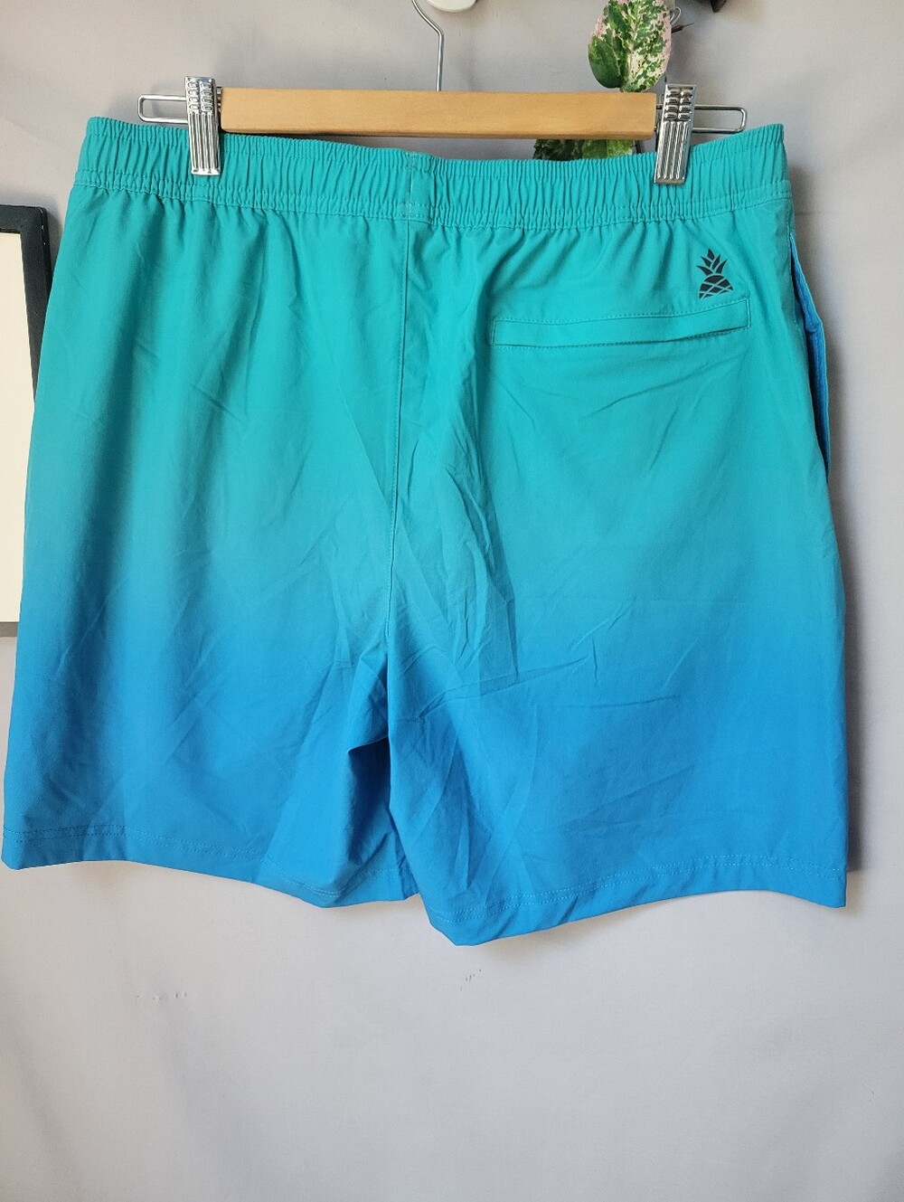 Chubbies The Good Boys Stretch Lined Performance Swim Short 7" Ombre Blue L - Picture 2 of 11